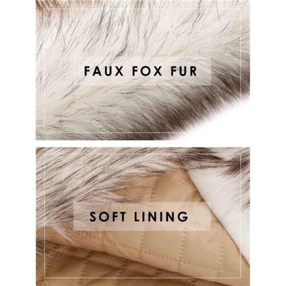 Faux Fur Vest For Women/ Outwear for Spring, Autumn, and Winter - Picture 4 of 5